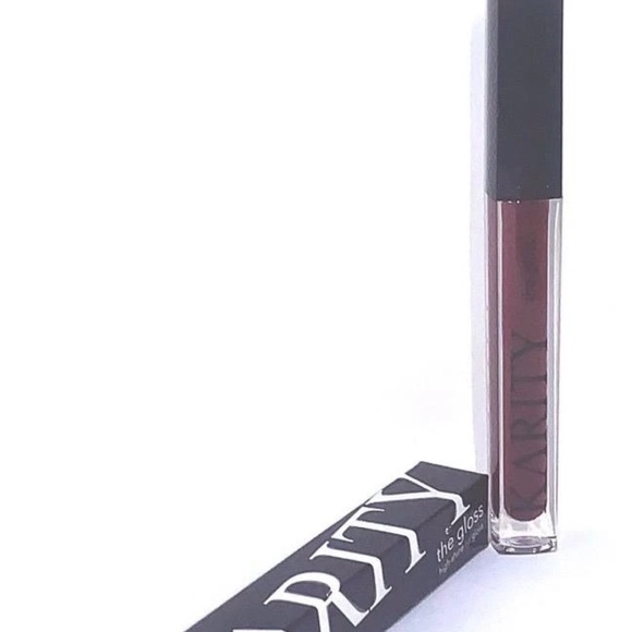 BNIB KARITY THE GLOSS HIGH SHINE LIQUID LIPSTICK *ROGUE* WINE PURPLE DXD VHTF - Picture 3 of 5
